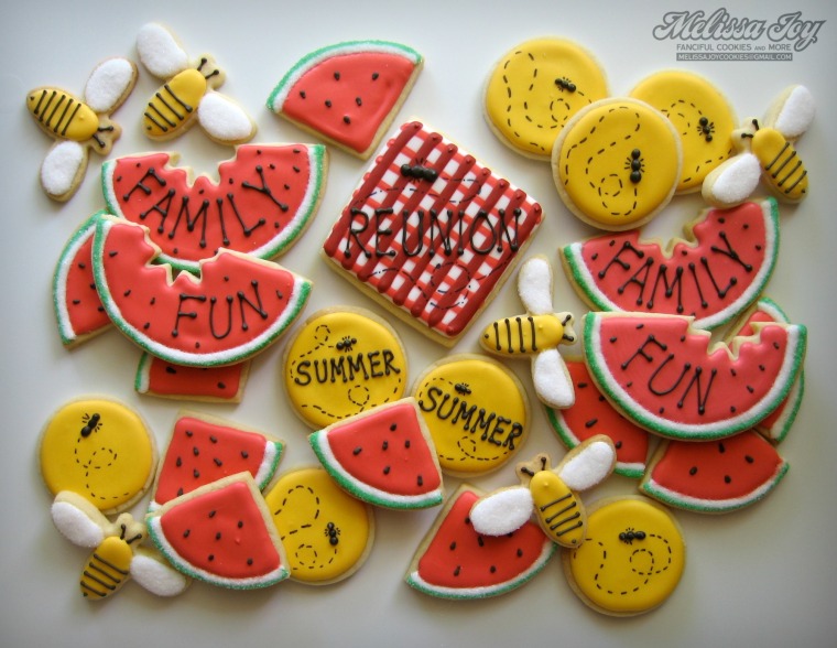 summer family reunion cookies