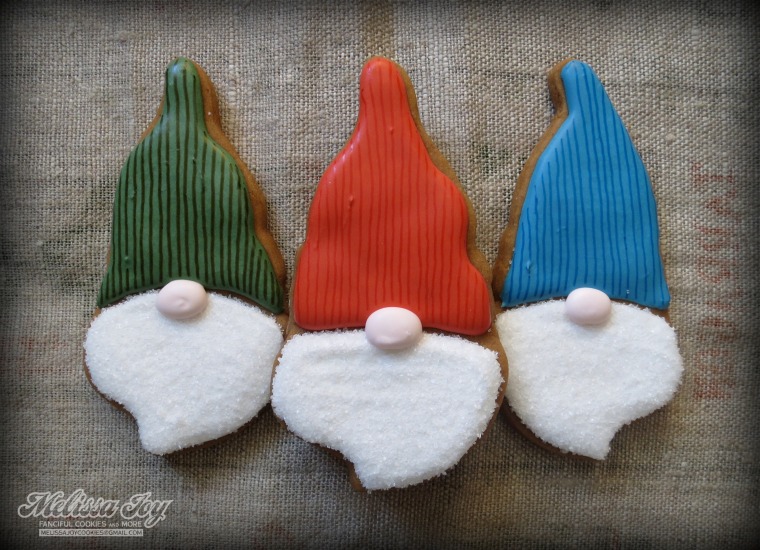 Santa Cookies by Melissa Joy Cookies