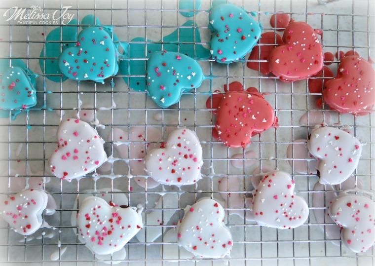 Valentine Heart Cookies-animal cracker style by Melissa Joy
