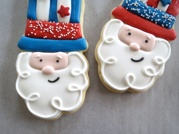 Uncle Sam Cookie by Melissa Joy Cookies