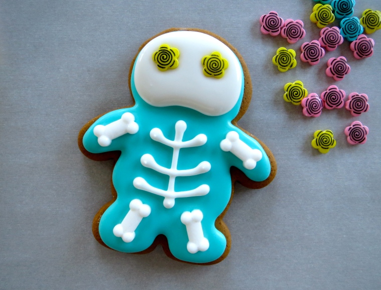 skeleton cookie how-to