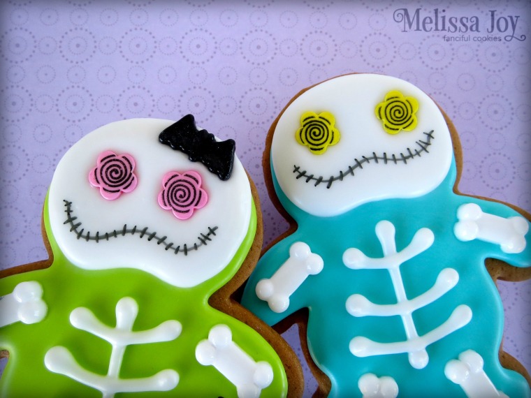 Skeleton Cookies by Melissa Joy