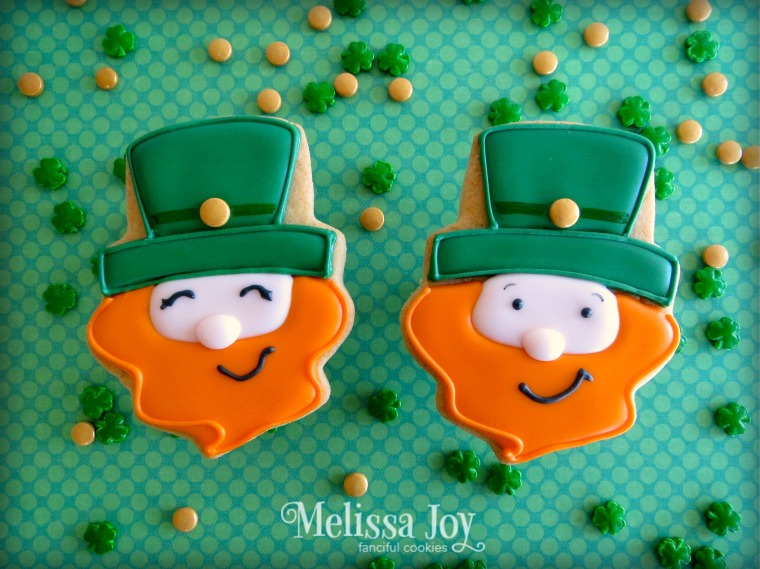 Leprechaun Cookies by Melissa Joy Cookies
